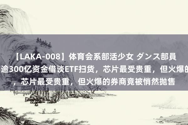 【LAKA-008】体育会系部活少女 ダンス部員 ひかる 基民懵了！逾300亿资金借谈ETF扫货，芯片最受贵重，但火爆的券商竟被悄然抛售