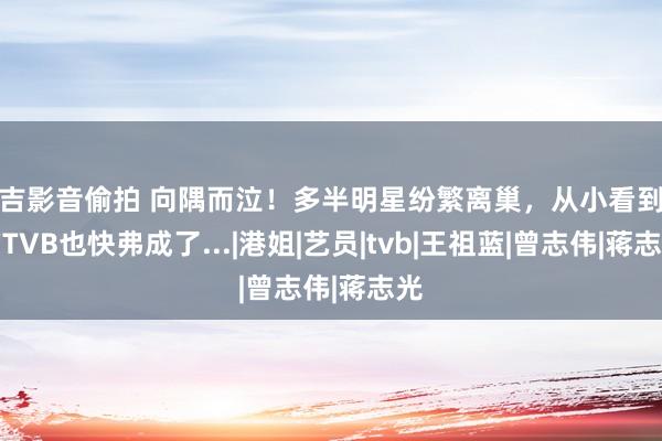 吉吉影音偷拍 向隅而泣！多半明星纷繁离巢，从小看到大的TVB也快弗成了...|港姐|艺员|tvb|王祖蓝|曾志伟|蒋志光